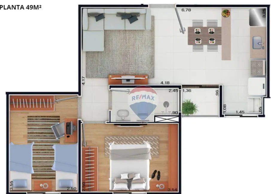 Foto 9 de Apartamento com 2 quartos à venda, 49m2 em Altos de Jordanésia (Jordanésia), Cajamar - SP