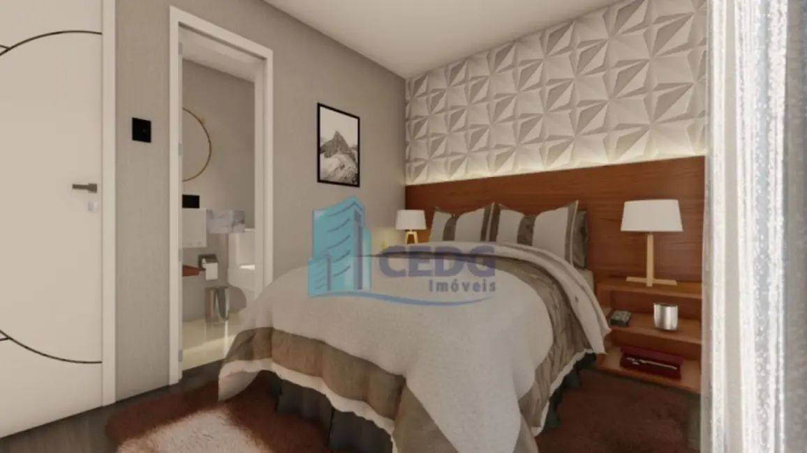 Foto 4 de Apartamento com 2 quartos à venda, 52m2 em Santa Quitéria, Curitiba - PR