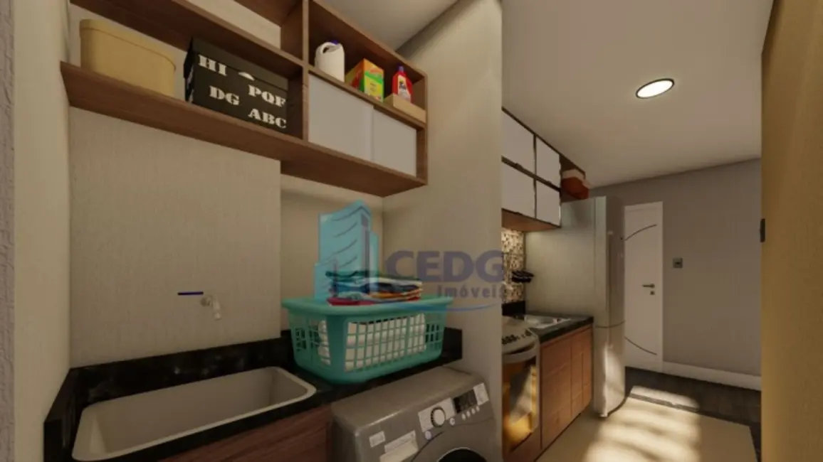 Foto 9 de Apartamento com 2 quartos à venda, 52m2 em Santa Quitéria, Curitiba - PR