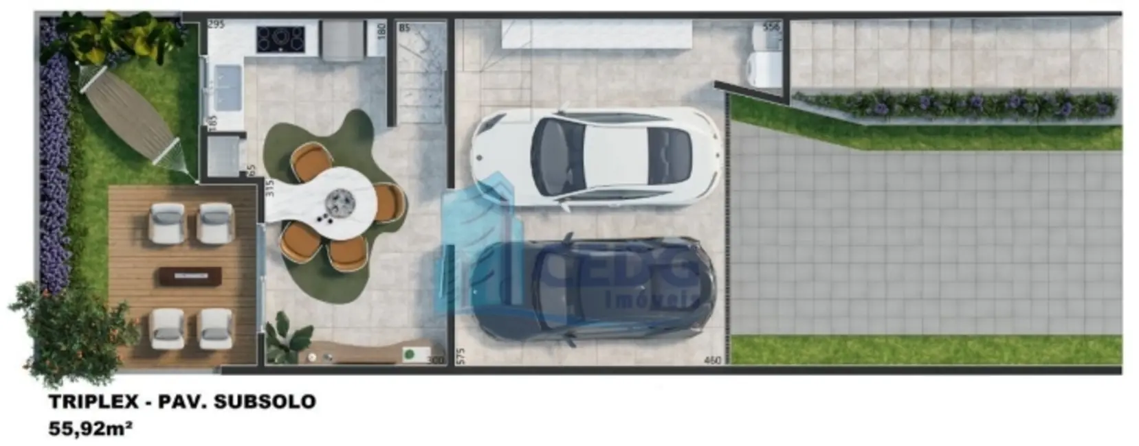 Foto 7 de Casa de Condomínio com 3 quartos à venda, 112m2 em Abranches, Curitiba - PR