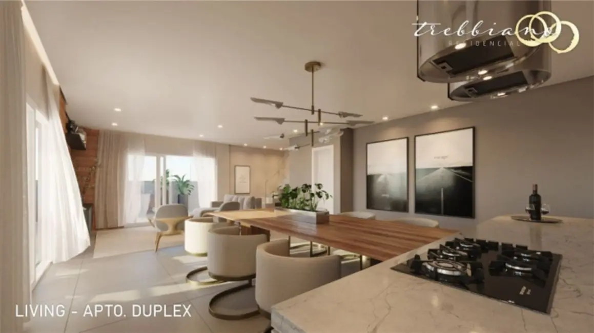Foto 2 de Apartamento com 3 quartos à venda, 87m2 em Campo Comprido, Curitiba - PR