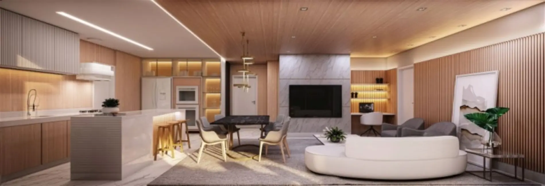 Foto 6 de Apartamento com 3 quartos à venda, 138m2 em Água Verde, Curitiba - PR