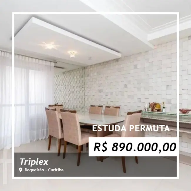 Foto 1 de Sobrado com 3 quartos à venda e para alugar, 180m2 em Boqueirão, Curitiba - PR