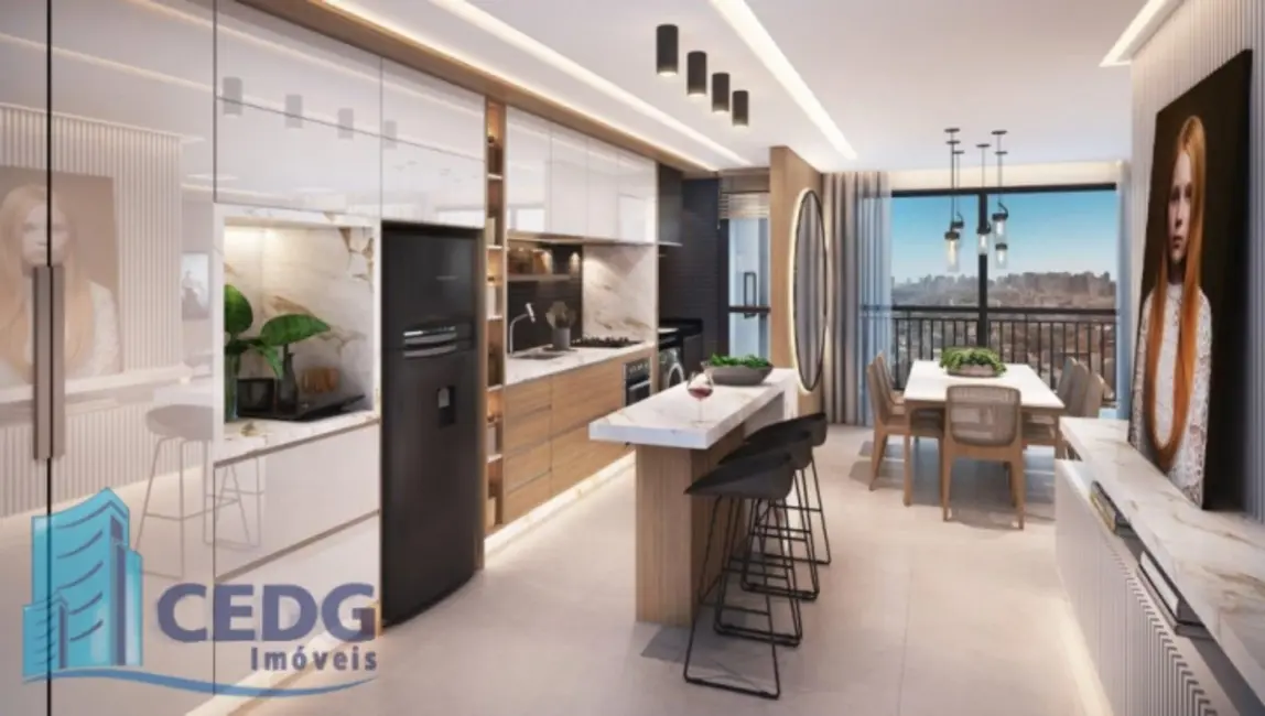 Foto 4 de Apartamento com 2 quartos à venda, 63m2 em Cristo Rei, Curitiba - PR