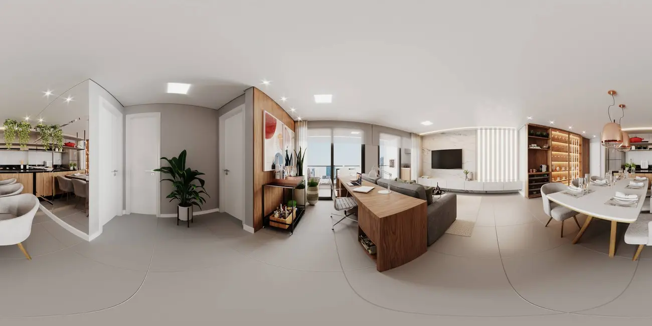 Foto 5 de Apartamento com 2 quartos à venda, 82m2 em Capão Raso, Curitiba - PR