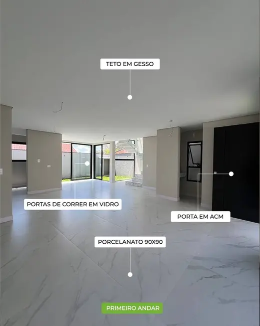 Foto 3 de Casa com 3 quartos à venda, 238m2 em Santa Felicidade, Curitiba - PR