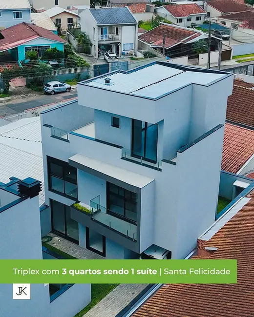 Foto 1 de Casa com 3 quartos à venda, 238m2 em Santa Felicidade, Curitiba - PR