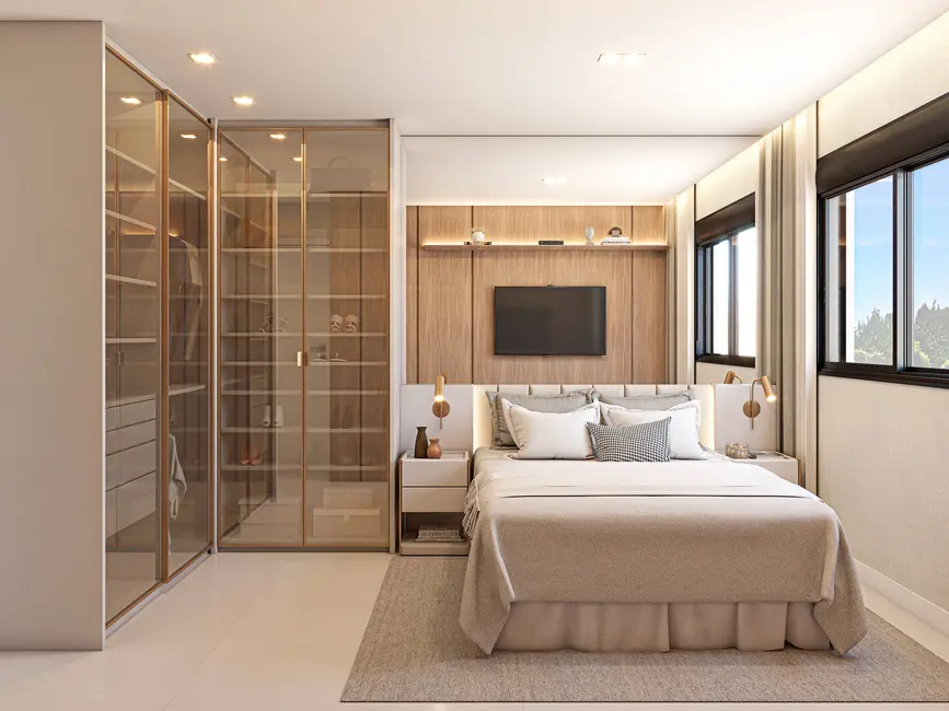 Foto 3 de Apartamento com 2 quartos à venda, 72m2 em Água Verde, Curitiba - PR