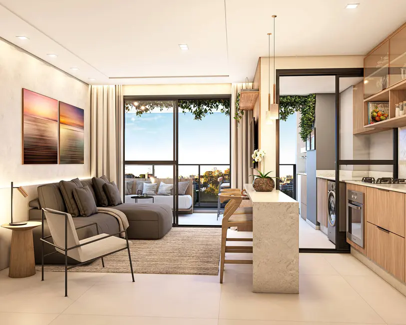 Foto 2 de Apartamento com 2 quartos à venda, 72m2 em Água Verde, Curitiba - PR