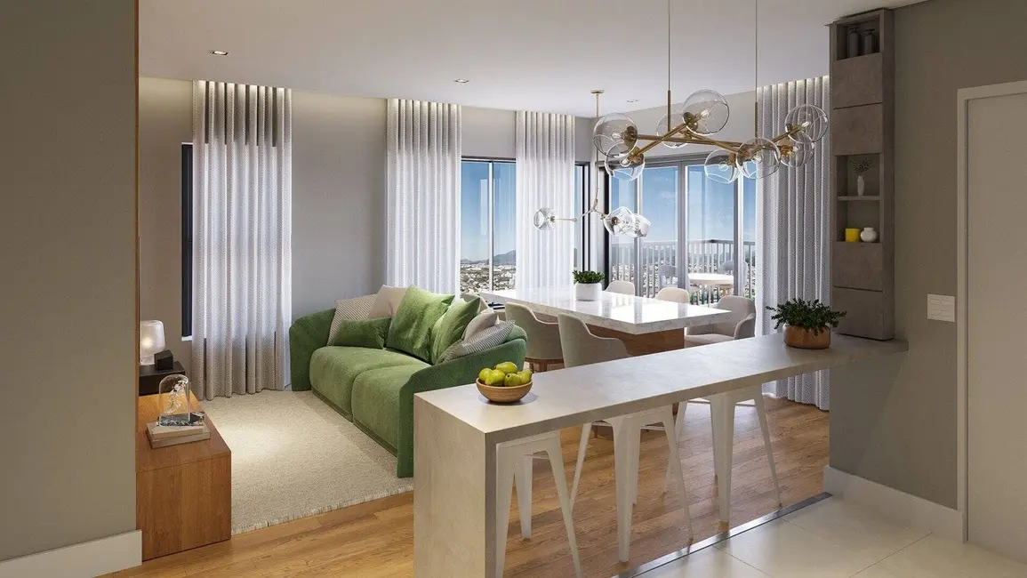 Foto 5 de Apartamento com 3 quartos à venda, 86m2 em Boa Vista, Curitiba - PR