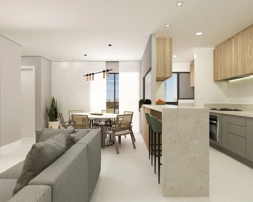 Foto 4 de Apartamento com 2 quartos à venda, 66m2 em Bacacheri, Curitiba - PR