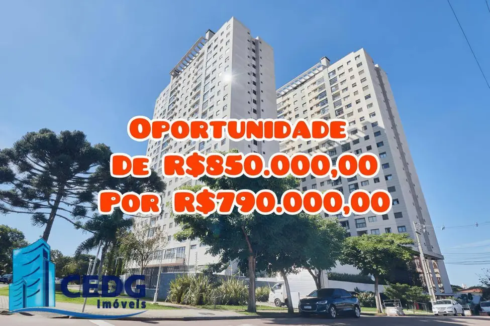 Foto 1 de Apartamento com 2 quartos à venda, 78m2 em Capão Raso, Curitiba - PR