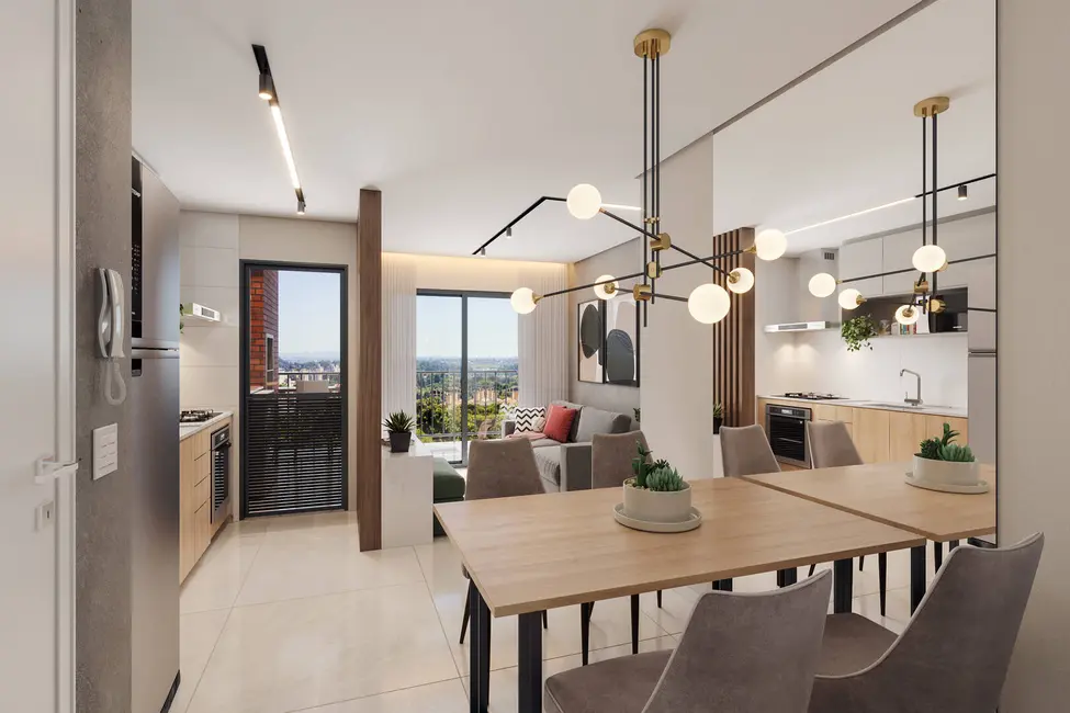 Apartamento com 1 quarto à venda, 49m2 em Weissópolis, Pinhais - PR - imagem 5 Foto 5 de Apartamento com 1 quarto à venda, 49m2 em Weissópolis, Pinhais - PR