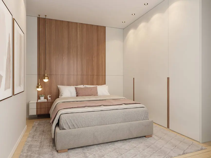 Apartamento com 1 quarto à venda, 49m2 em Weissópolis, Pinhais - PR - imagem 3 Foto 3 de Apartamento com 1 quarto à venda, 49m2 em Weissópolis, Pinhais - PR