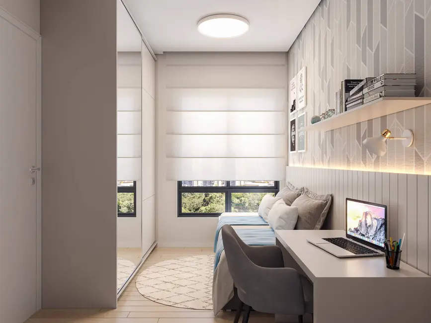 Apartamento com 1 quarto à venda, 49m2 em Weissópolis, Pinhais - PR - imagem 4 Foto 4 de Apartamento com 1 quarto à venda, 49m2 em Weissópolis, Pinhais - PR