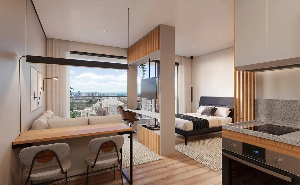 Foto 5 de Apartamento com 1 quarto à venda, 33m2 em Cristo Rei, Curitiba - PR