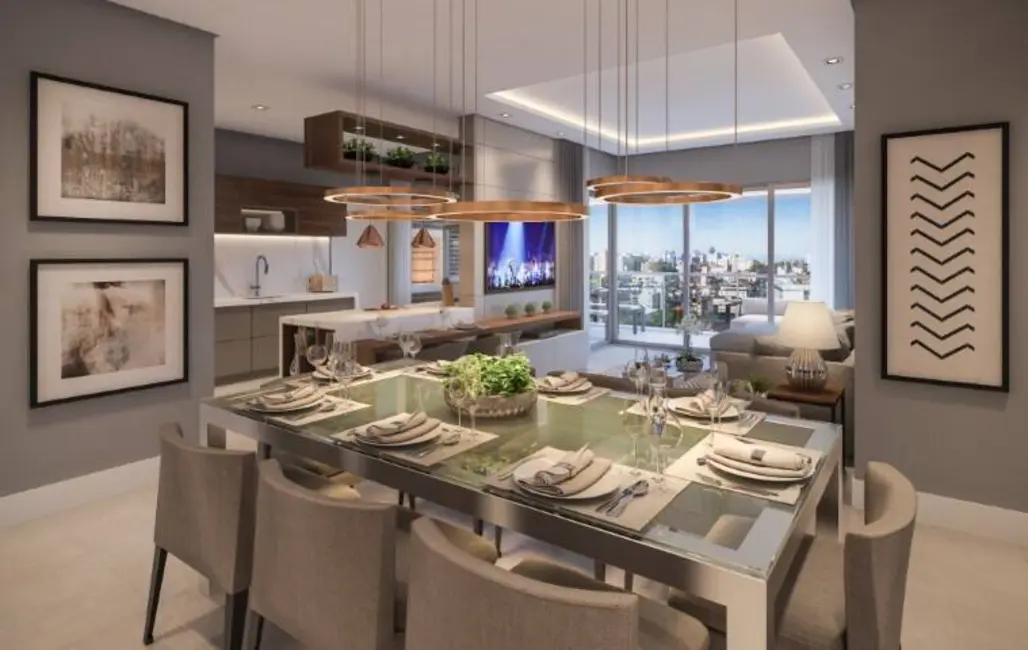 Foto 8 de Apartamento com 3 quartos à venda, 142m2 em Mercês, Curitiba - PR