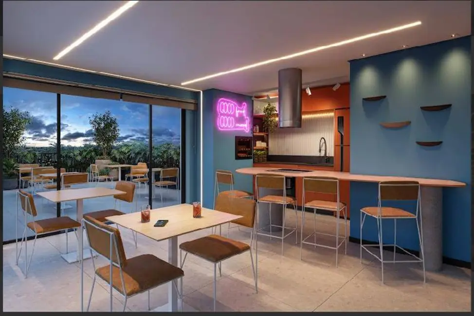 Apartamento com 1 quarto à venda, 21m2 em Cristo Rei, Curitiba - PR - imagem 7 Foto 7 de Apartamento com 1 quarto à venda, 21m2 em Cristo Rei, Curitiba - PR