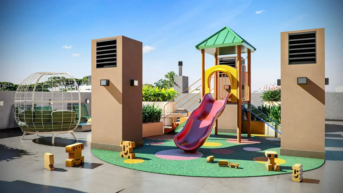 Foto 5 de Apartamento com 1 quarto à venda, 31m2 em Bacacheri, Curitiba - PR