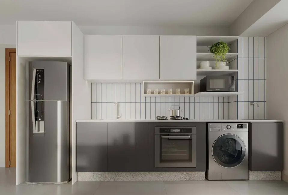 Foto 9 de Apartamento com 2 quartos à venda, 45m2 em Capão Raso, Curitiba - PR