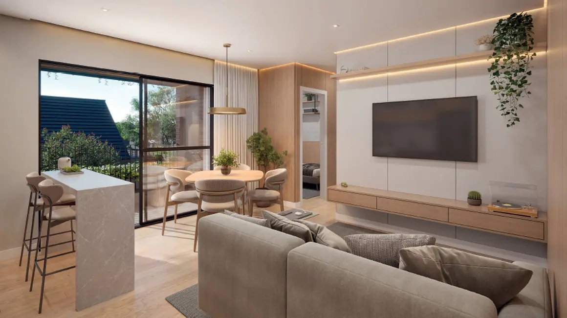 Foto 9 de Apartamento com 2 quartos à venda, 50m2 em Capão Raso, Curitiba - PR