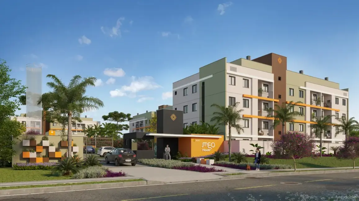 Foto 1 de Apartamento com 3 quartos à venda, 63m2 em Hauer, Curitiba - PR