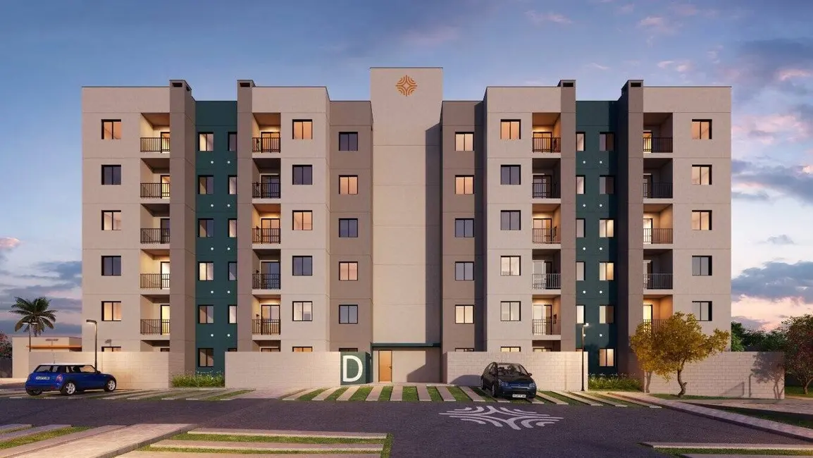 Foto 3 de Apartamento com 2 quartos à venda, 46m2 em Cidade Industrial, Curitiba - PR