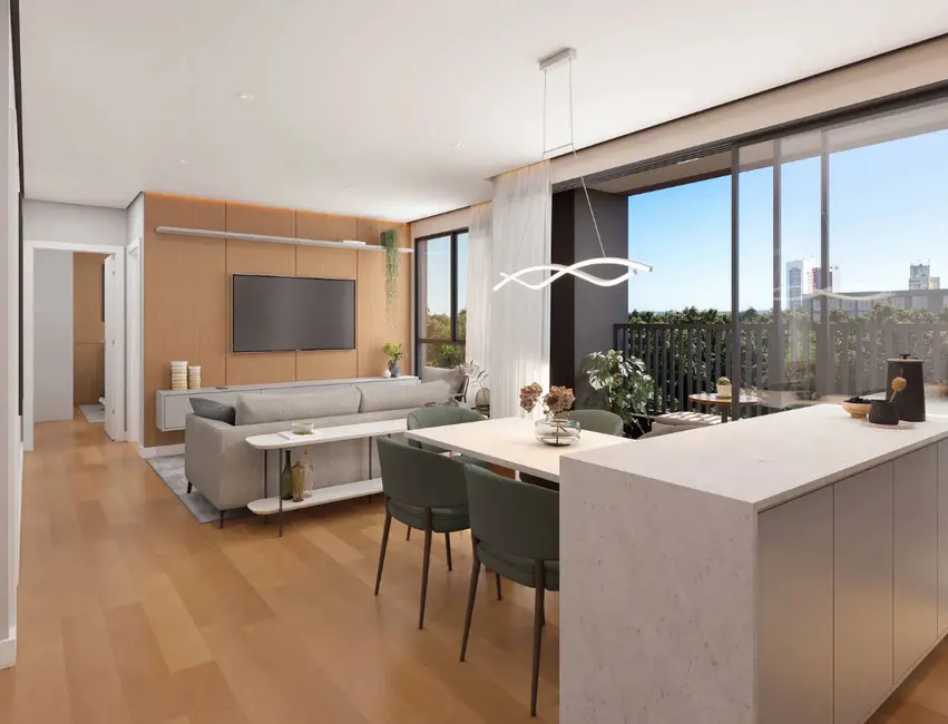 Foto 6 de Apartamento com 2 quartos à venda, 49m2 em Novo Mundo, Curitiba - PR