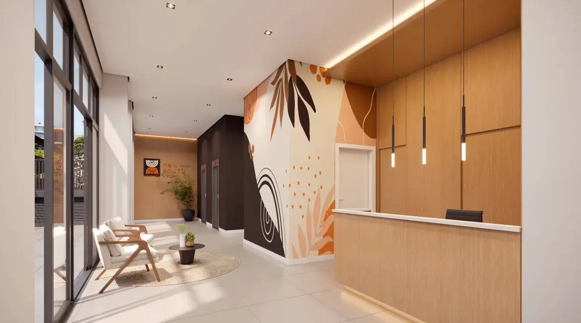 Foto 2 de Apartamento com 2 quartos à venda, 49m2 em Novo Mundo, Curitiba - PR