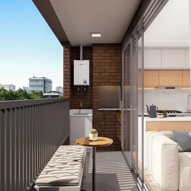 Foto 9 de Apartamento com 2 quartos à venda, 49m2 em Novo Mundo, Curitiba - PR