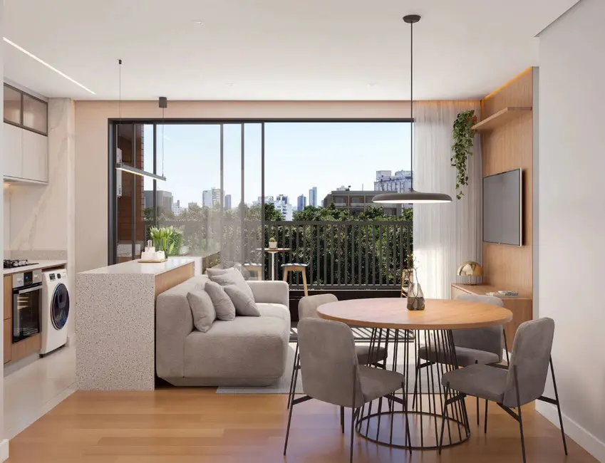 Foto 5 de Apartamento com 2 quartos à venda, 49m2 em Novo Mundo, Curitiba - PR