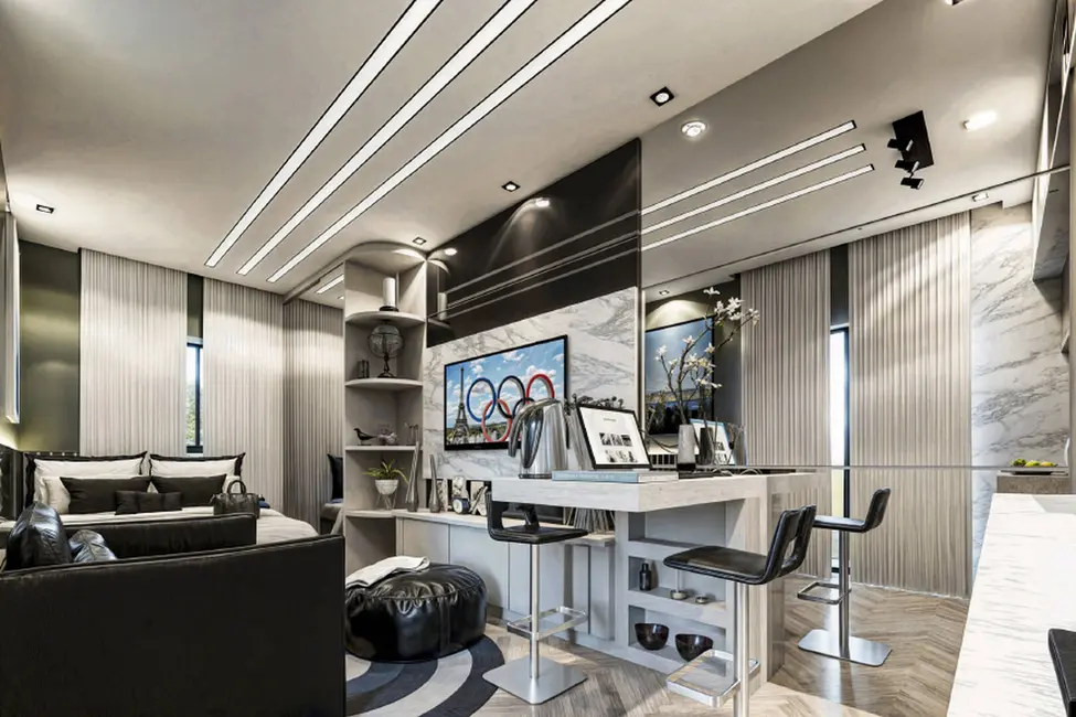 Foto 6 de Apartamento com 1 quarto à venda, 17m2 em Novo Mundo, Curitiba - PR