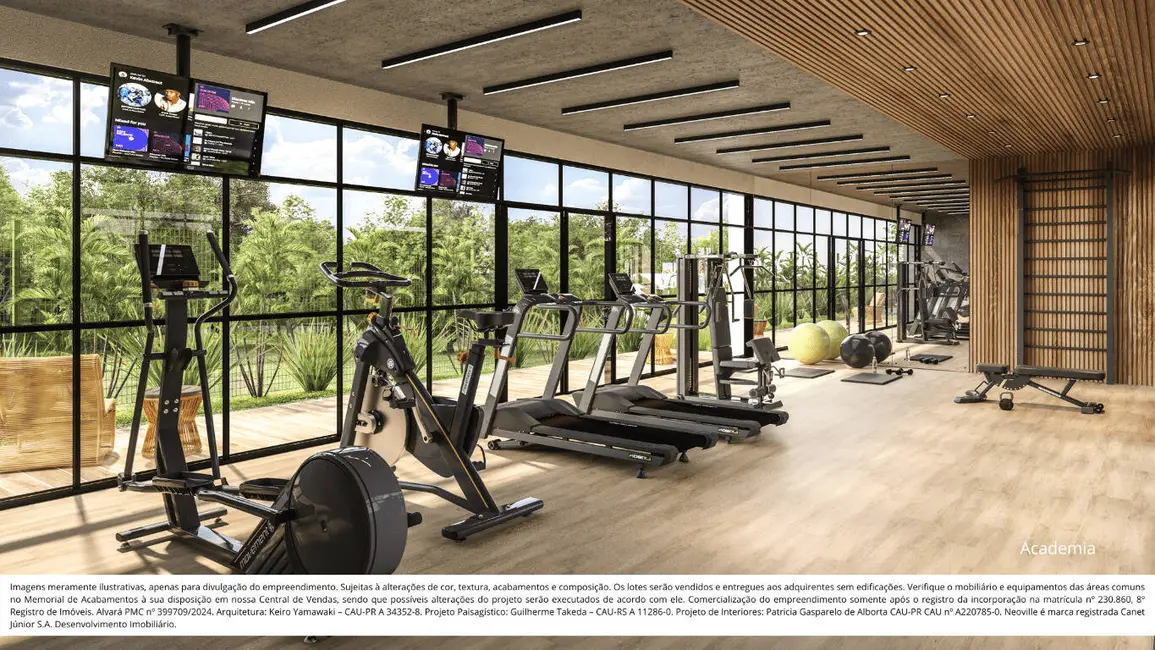 Foto 4 de Terreno / Lote à venda, 171m2 em Cidade Industrial, Curitiba - PR