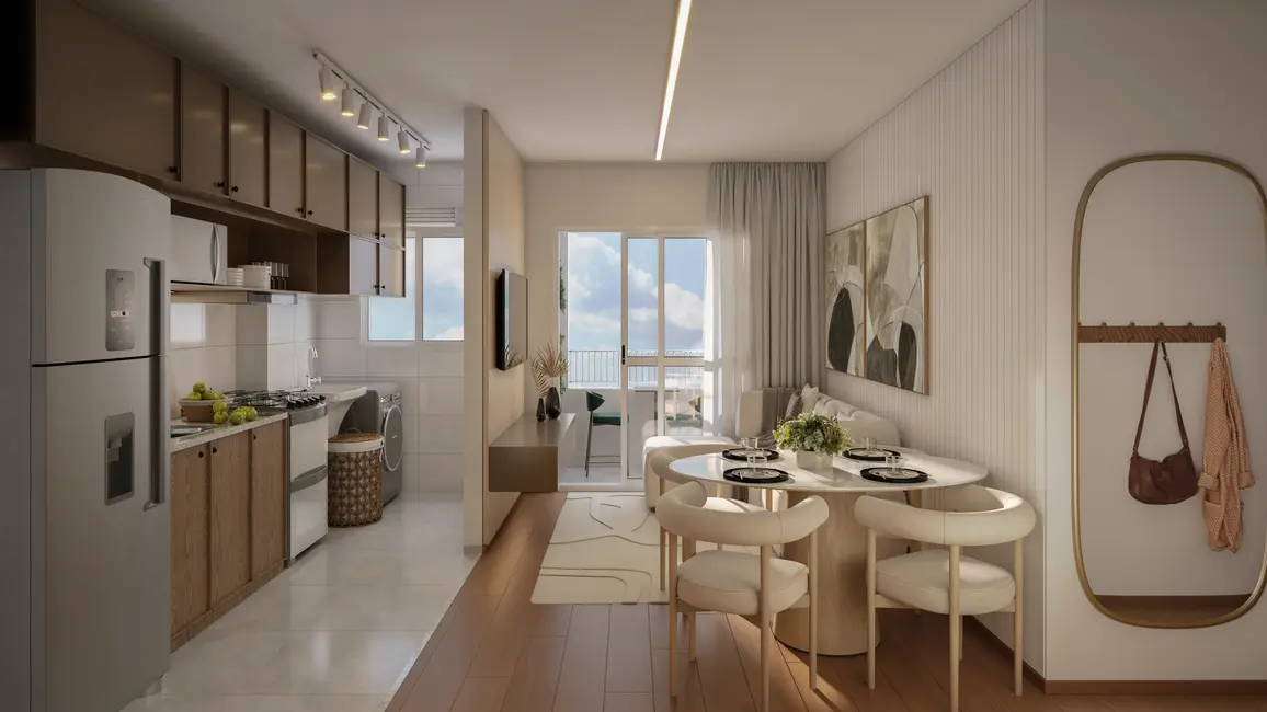 Foto 4 de Apartamento com 2 quartos à venda, 37m2 em Pinheirinho, Curitiba - PR