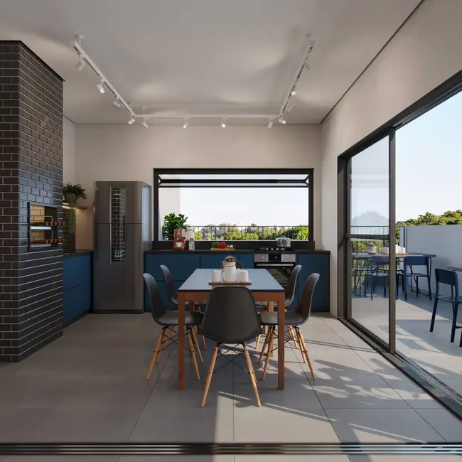 Foto 4 de Apartamento com 1 quarto à venda, 26m2 em Bacacheri, Curitiba - PR