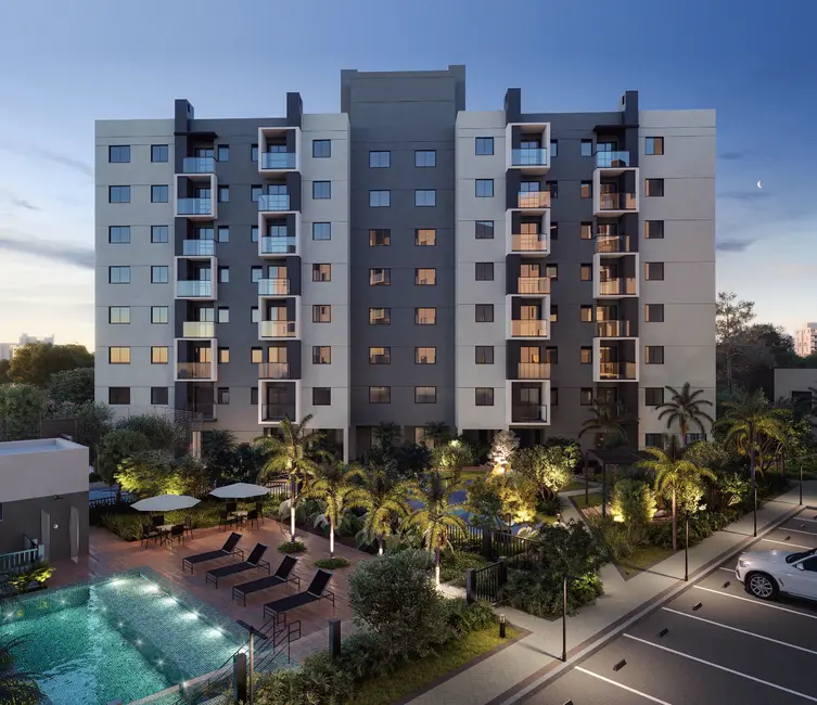 Foto 1 de Apartamento com 3 quartos à venda, 54m2 em Hauer, Curitiba - PR