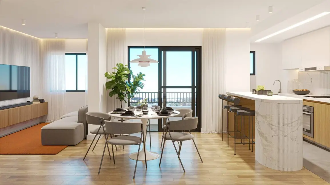 Apartamento com 2 quartos à venda, 53m2 em Centro, Pinhais - PR - imagem 4 Foto 4 de Apartamento com 2 quartos à venda, 53m2 em Centro, Pinhais - PR