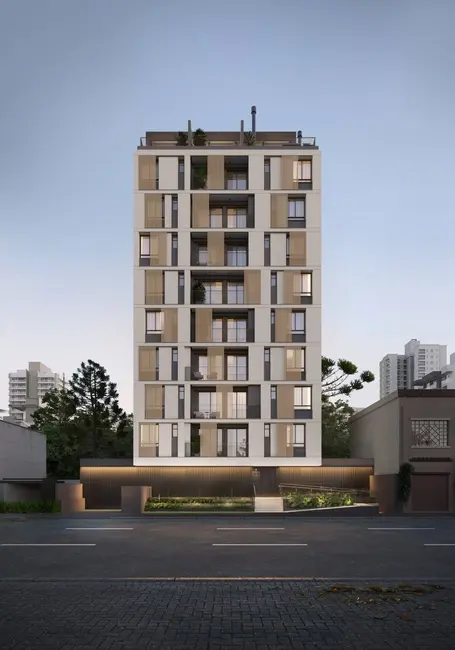 Foto 2 de Apartamento com 1 quarto à venda, 32m2 em Mercês, Curitiba - PR