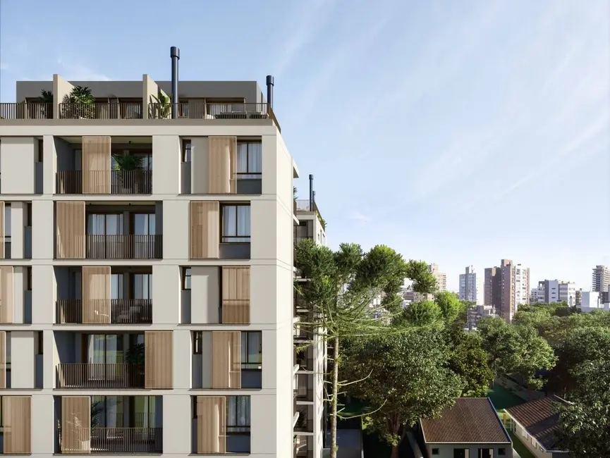 Foto 4 de Apartamento com 1 quarto à venda, 32m2 em Mercês, Curitiba - PR