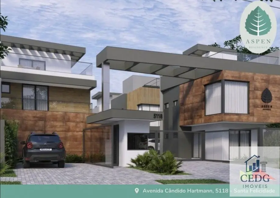 Foto 1 de Casa com 3 quartos à venda, 192m2 em Santa Felicidade, Curitiba - PR