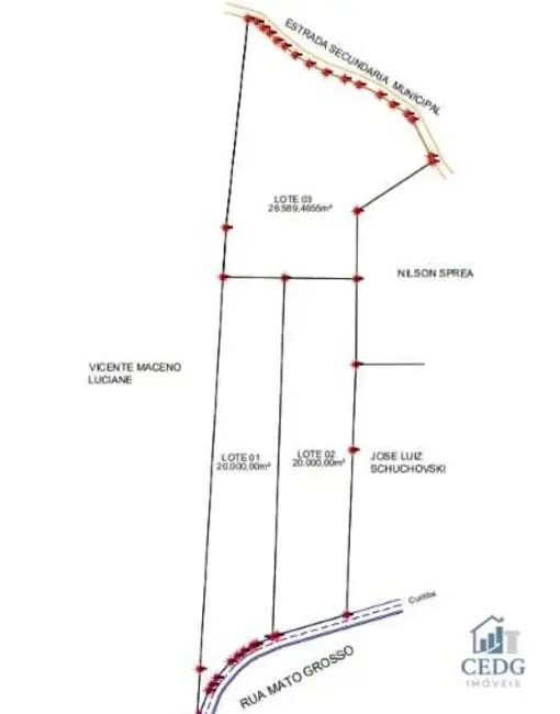 Terreno / Lote à venda, 66000m2 em Ferraria, Campo Largo - PR - imagem 6 Foto 6 de Terreno / Lote à venda, 66000m2 em Ferraria, Campo Largo - PR