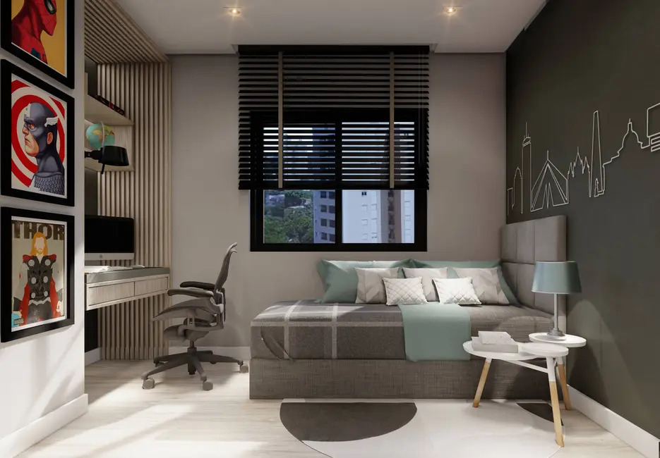 Apartamento com 3 quartos à venda, 78m2 em Centro, Pinhais - PR - imagem 7 Foto 7 de Apartamento com 3 quartos à venda, 78m2 em Centro, Pinhais - PR