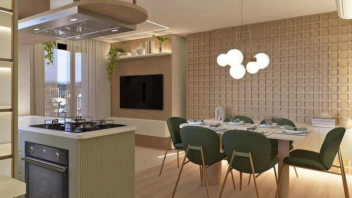 Foto 6 de Apartamento com 2 quartos à venda, 56m2 em Tingui, Curitiba - PR