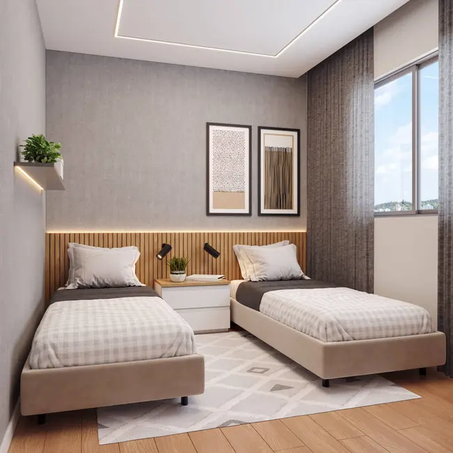 Apartamento com 2 quartos à venda, 74m2 em Cajuru, Curitiba - PR - imagem 6 Foto 6 de Apartamento com 2 quartos à venda, 74m2 em Cajuru, Curitiba - PR