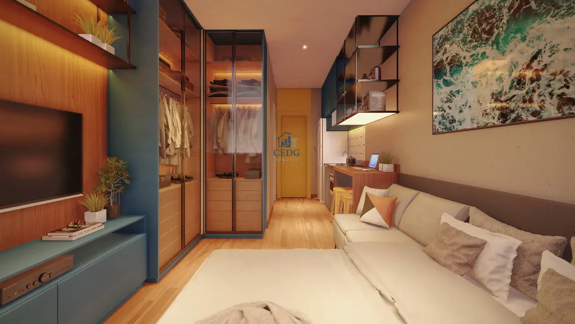 Foto 5 de Apartamento com 1 quarto à venda, 23m2 em Novo Mundo, Curitiba - PR