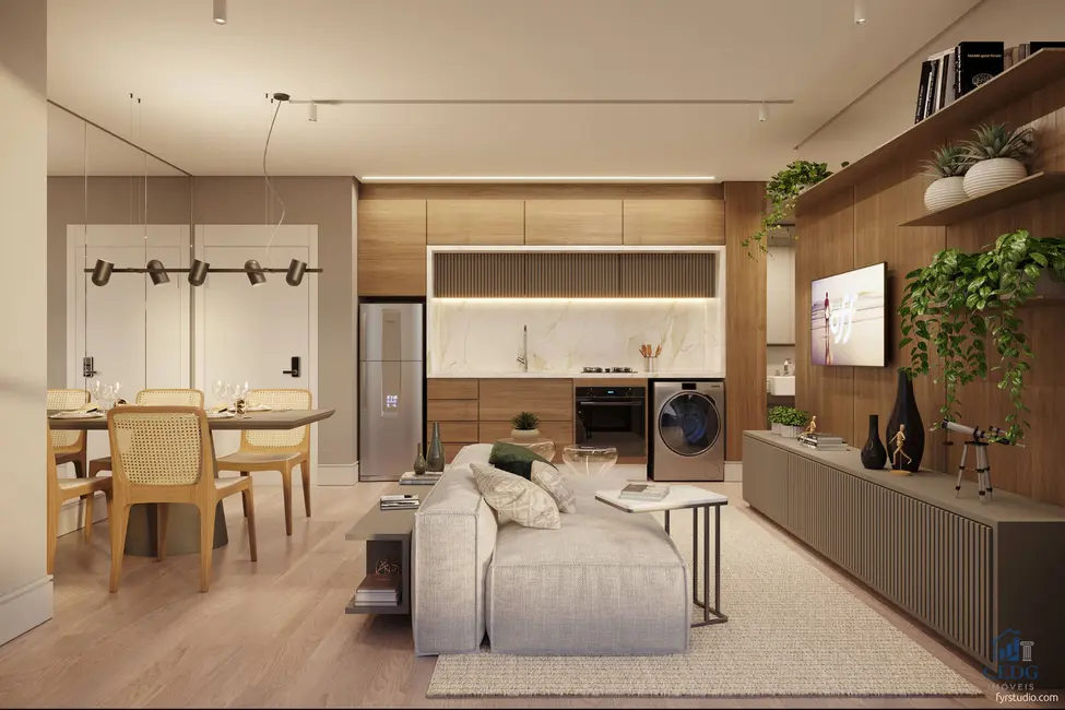 Foto 5 de Apartamento com 1 quarto à venda, 53m2 em Batel, Curitiba - PR