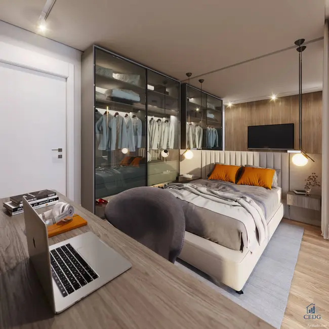 Foto 8 de Apartamento com 1 quarto à venda, 53m2 em Batel, Curitiba - PR