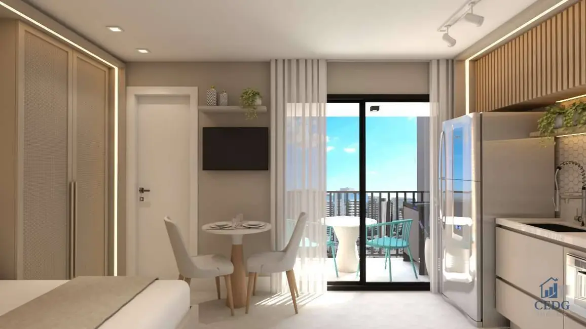 Foto 8 de Apartamento com 1 quarto à venda, 22m2 em Novo Mundo, Curitiba - PR
