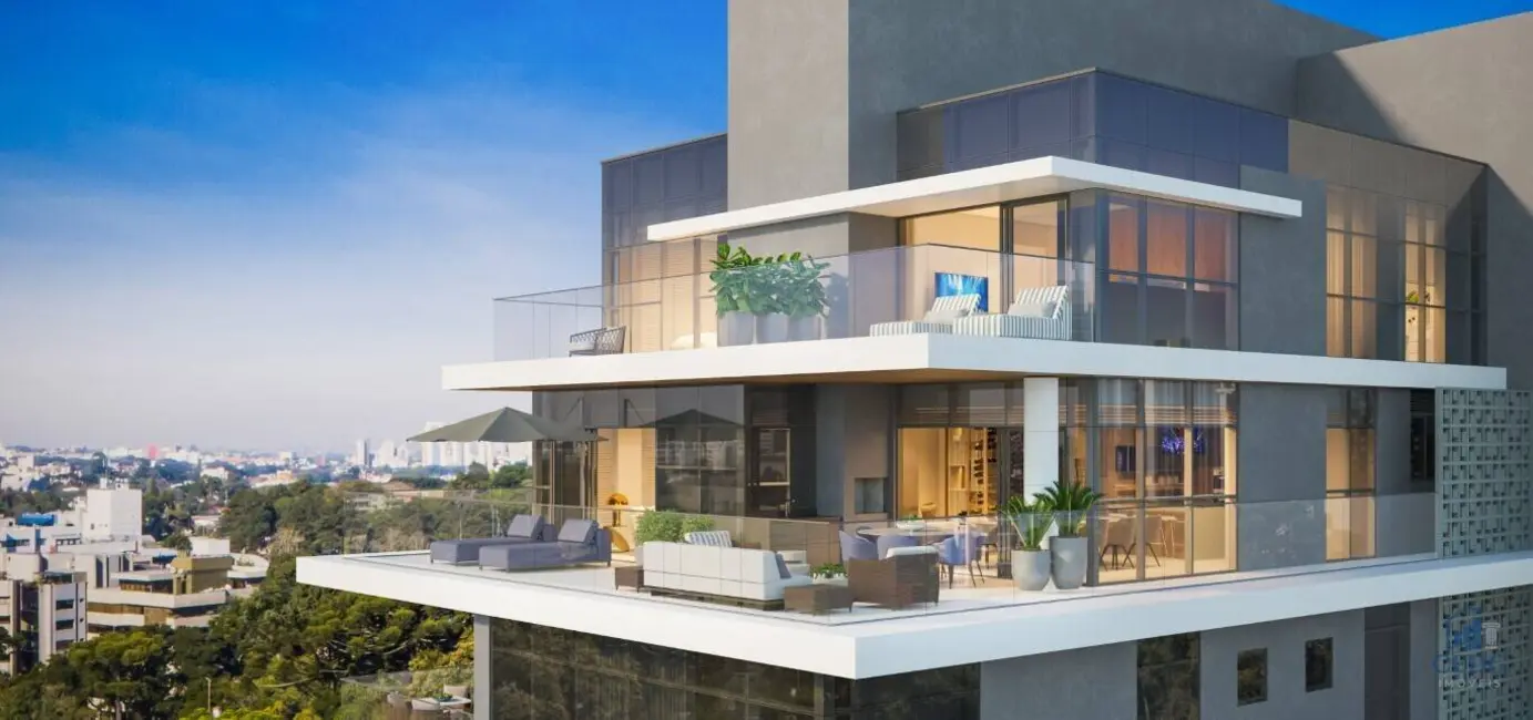 Foto 4 de Apartamento com 3 quartos à venda, 190m2 em Cabral, Curitiba - PR