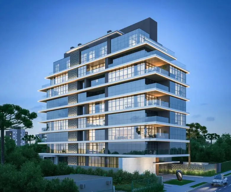 Foto 3 de Apartamento com 3 quartos à venda, 190m2 em Cabral, Curitiba - PR